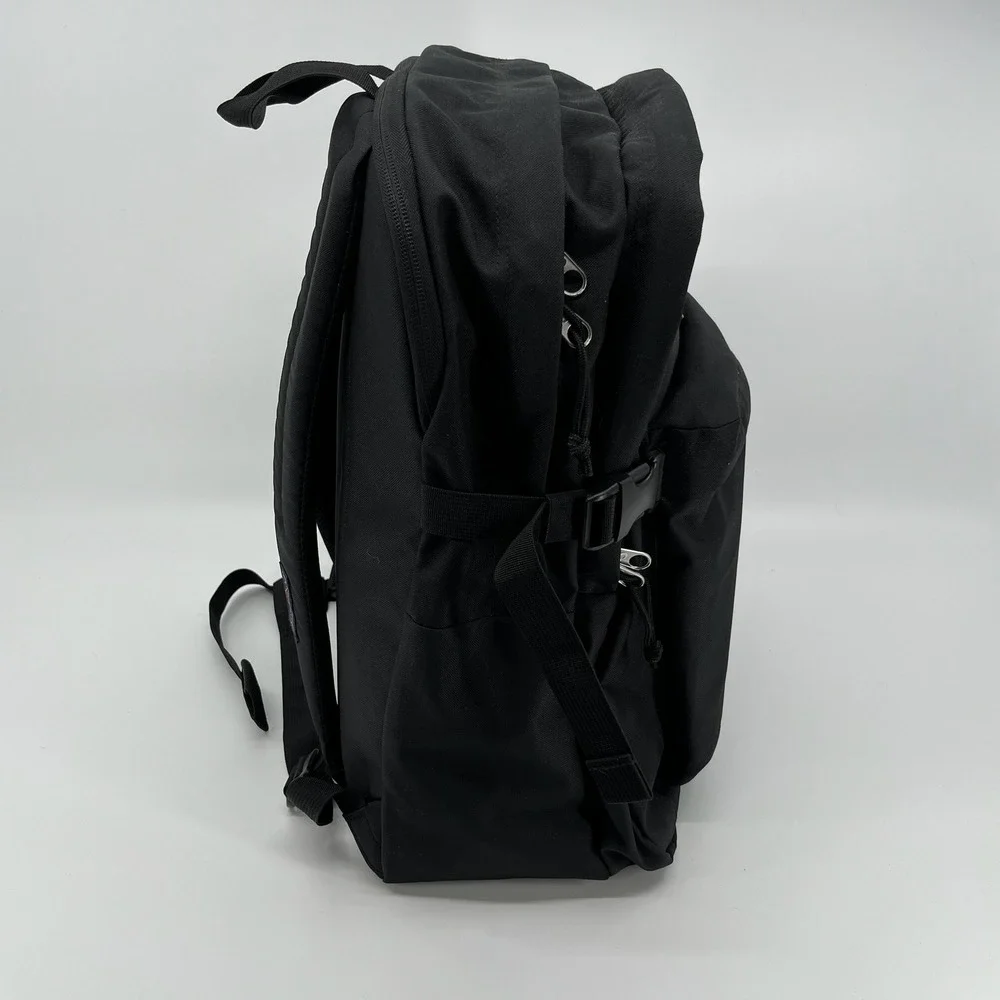 Jansport Main Campus Black Backpack Unisex Laptop School Bag Travel Utility